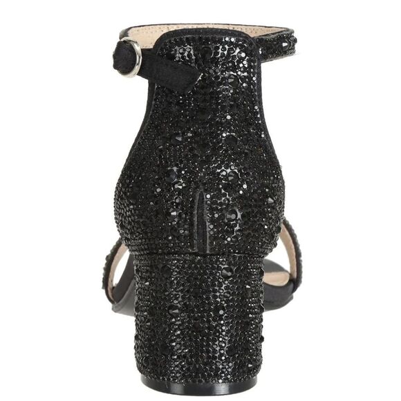 BRAND NEW SB-HANNA BY BETSEY JOHNSON MARI RHINESTONE BLOCK HEEL DRESS SA… - Picture 16 of 16